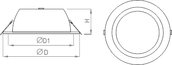 ГАБАРИТНЫЕ ХАРАКТЕРИСТИКИ
